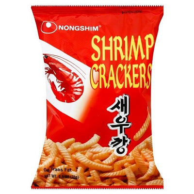 NONGSHIM CRACKER AI GAMBERI - Corea, Oriente & Giappone, Oriente / Snack salati e patatine, Tutto il cibo, Tutto il cibo / Snack salati - nongshim-cracker-ai-gamberi - EATinerando.net