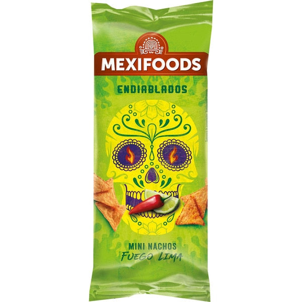 Mexifoods Endiablados Mini Nachos Fuego Lima