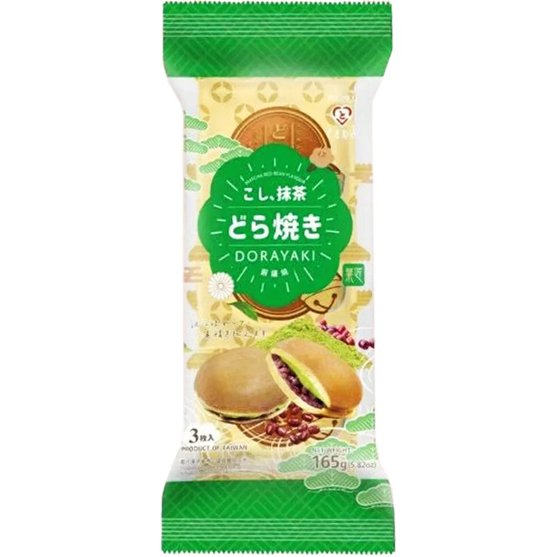 Tokimeki Dorayaki al Gusto Matcha e Fagioli Rossi Azuki