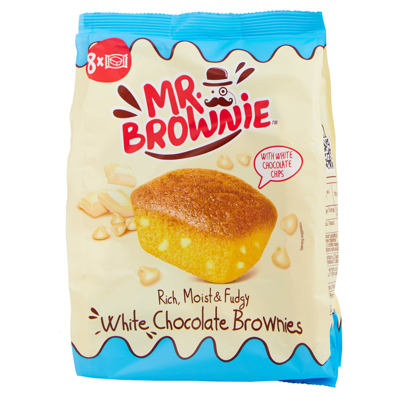 Mr. Brownie al Cioccolato Bianco 8pz