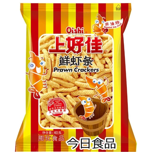 Oishi Snack Stick di Gamberi 40g