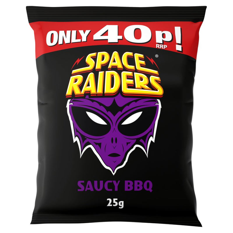 Space Raiders Saucy BBQ Cosmic Corn