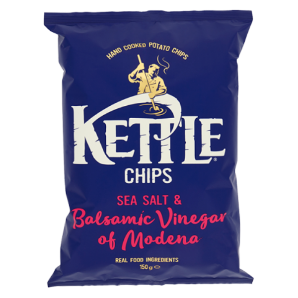 Kettle Chips Patatine al Sale Marino e Aceto Balsamico di Modena