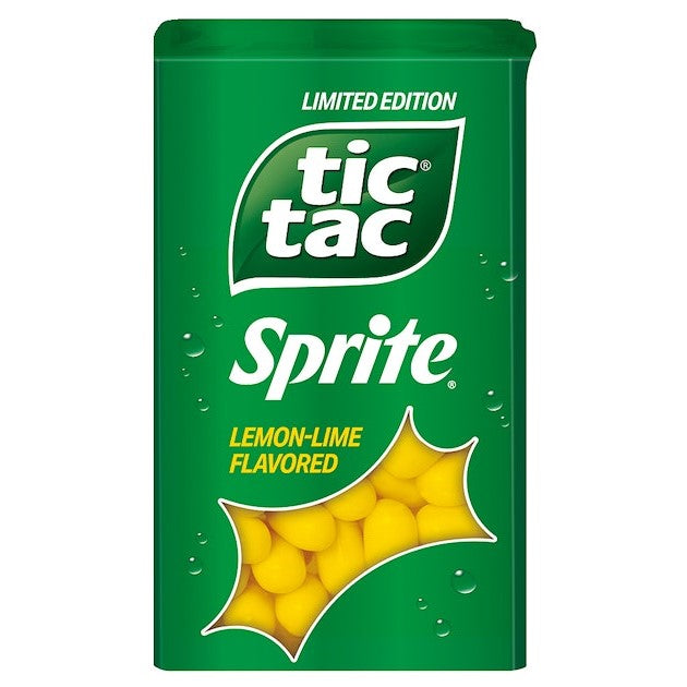 Tic Tac Sprite Caramelle al Limone e Lime Edizione Limitata