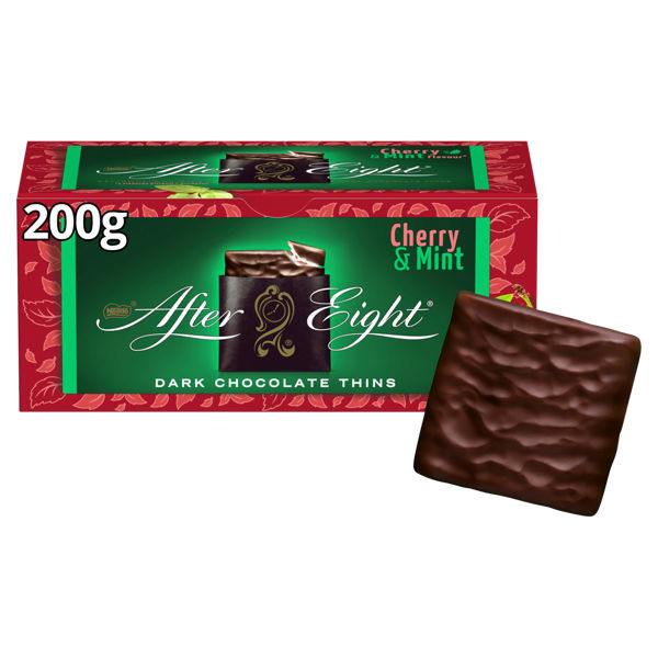After Eight Cioccolatini Fondenti Ripieni di Menta e Ciliegia