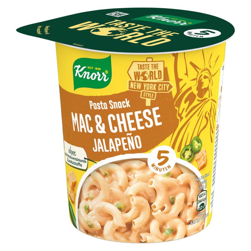 Knorr Pasta Snack Mac & Cheese al Jalapeño