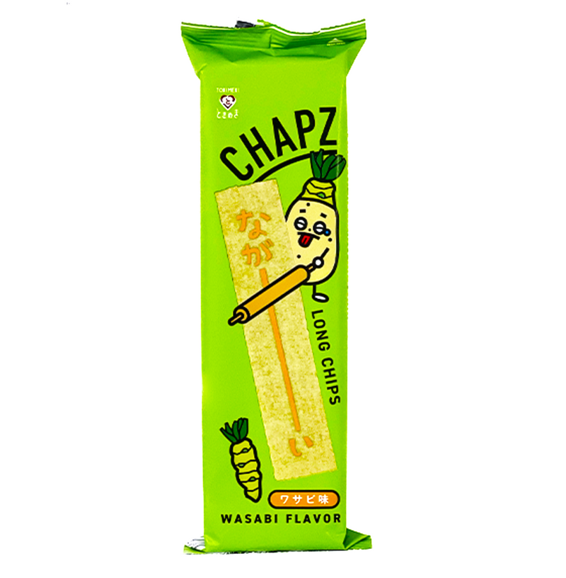 Tokimeki Chapz Long Chips al Gusto Wasabi