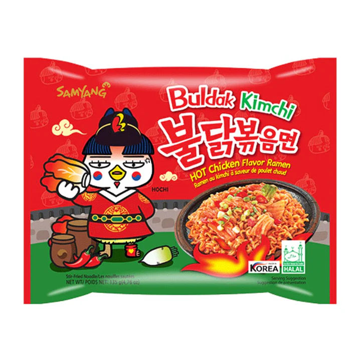 Samyang Buldak Ramen al Pollo e Kimchi