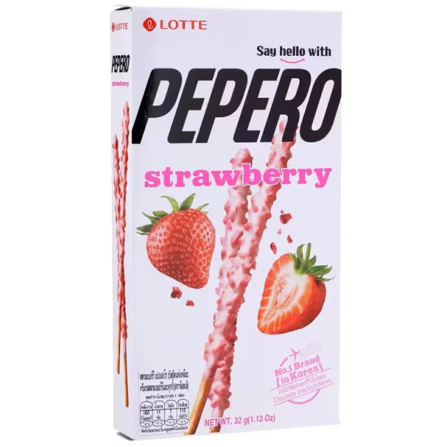 Lotte Pepero Biscotti alla Fragola