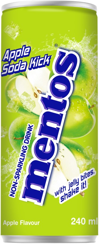 Mentos Drink Gusto Apple Soda Kick