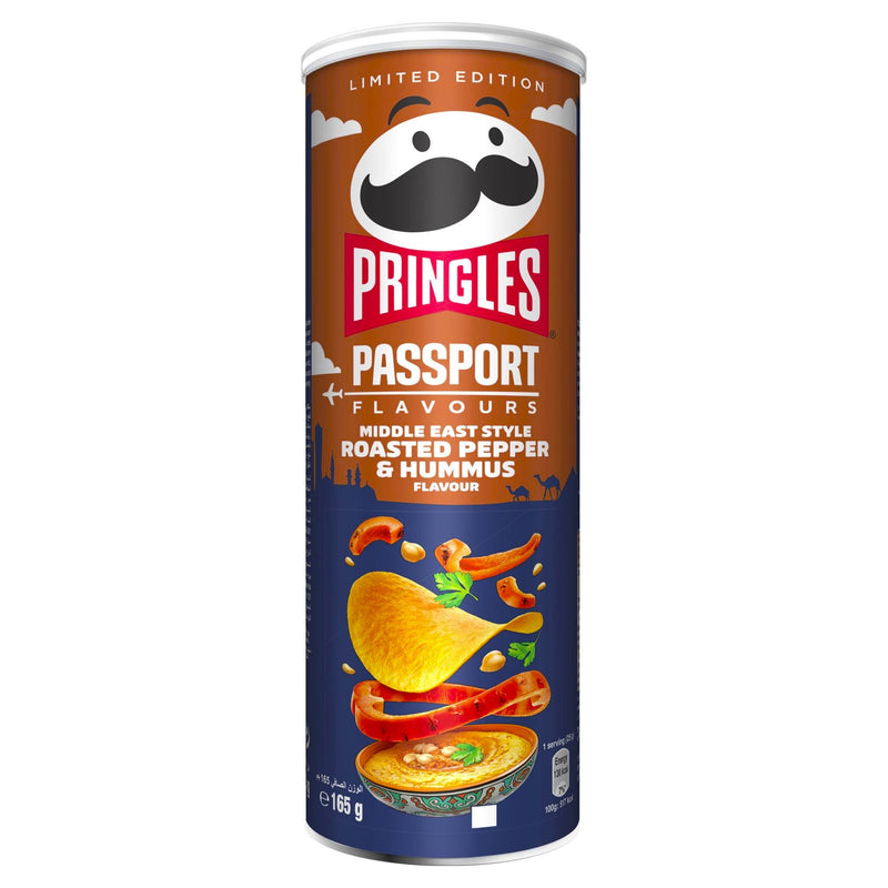 Pringles Passport Middle East Style Peperone Grigliato e Hummus