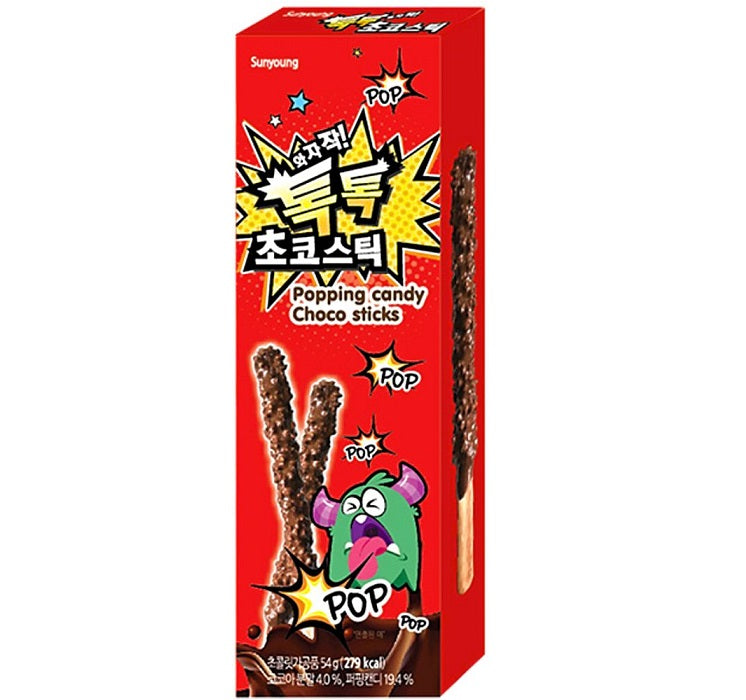 Sunyoung Popping Candy Choco Sticks