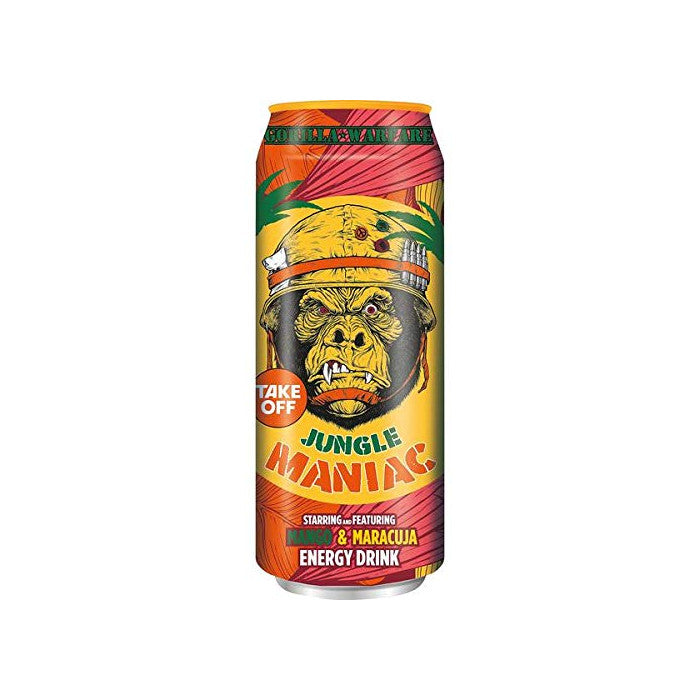 Take Off Jungle Maniac Energy Drink al Mango e Maracuja