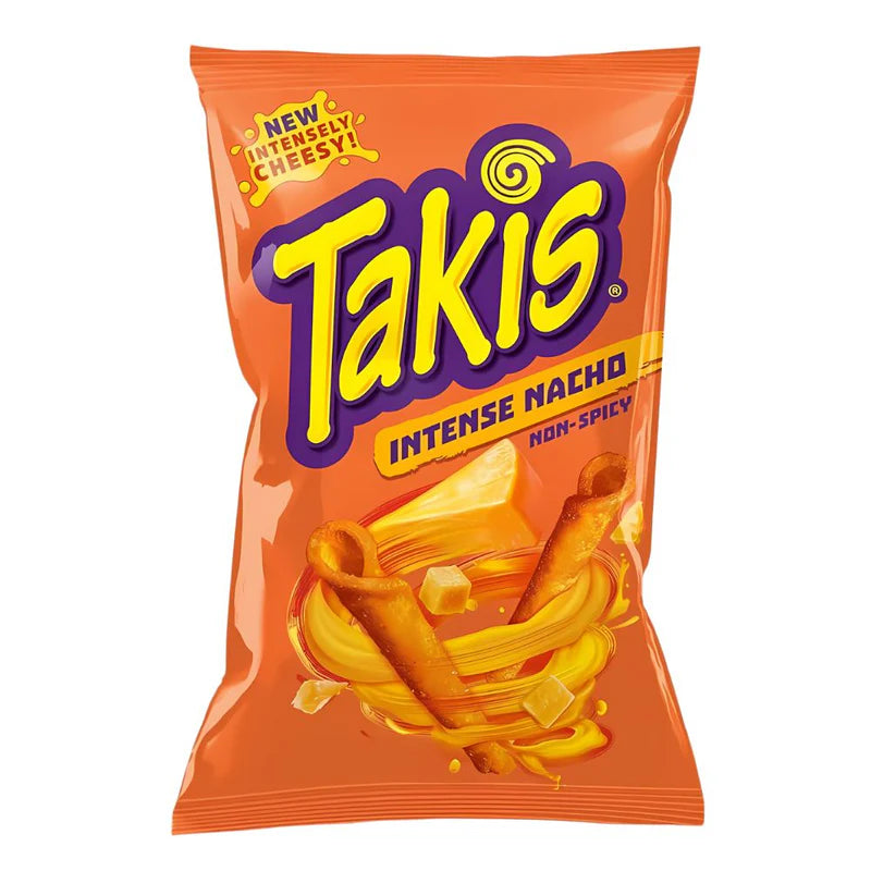 Takis Intense Nacho al Formaggio Non Piccanti 90g