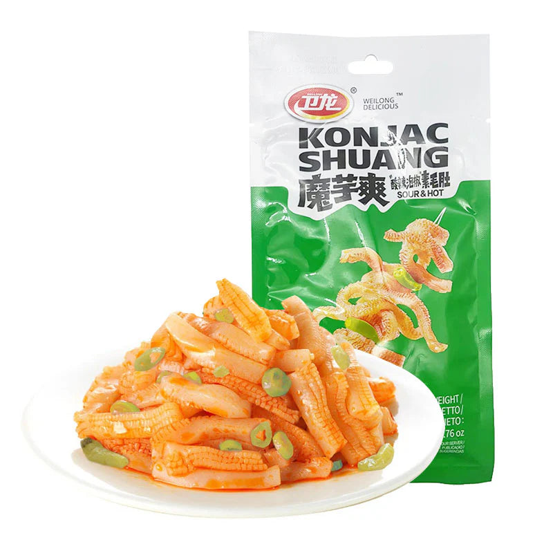 Weilong Konjack Snack Hot & Sour