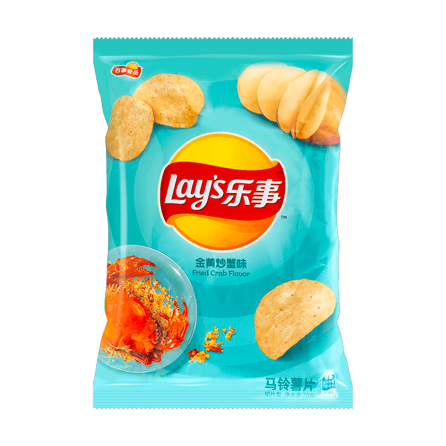 Lay’s Patatine al Gusto Granchio Fritto