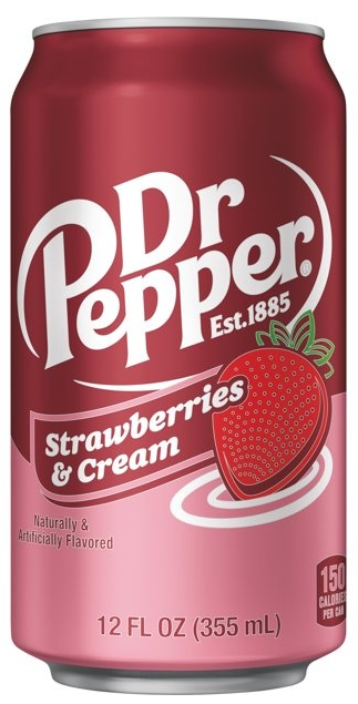 Dr Pepper Fragola e Crema