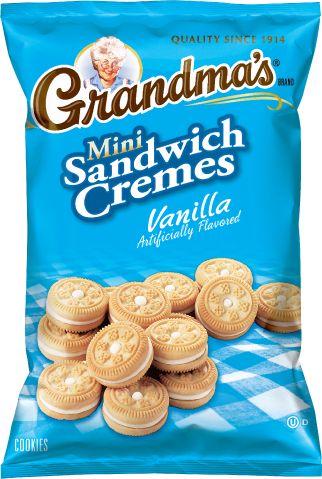 Grandma’s Mini Sandwich Cremes Biscottini alla Vaniglia