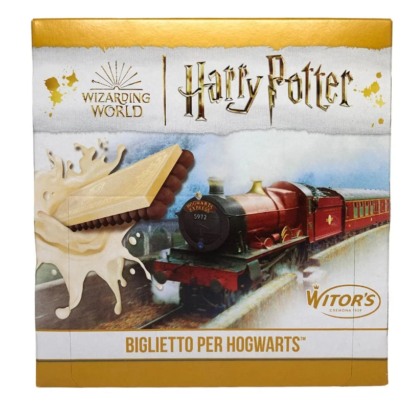 Harry Potter Biglietto per Hogwarts Biscotto con Tavoletta di Cioccolato Bianco