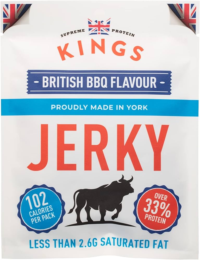 Kings Jerky Carne Secca British BBQ
