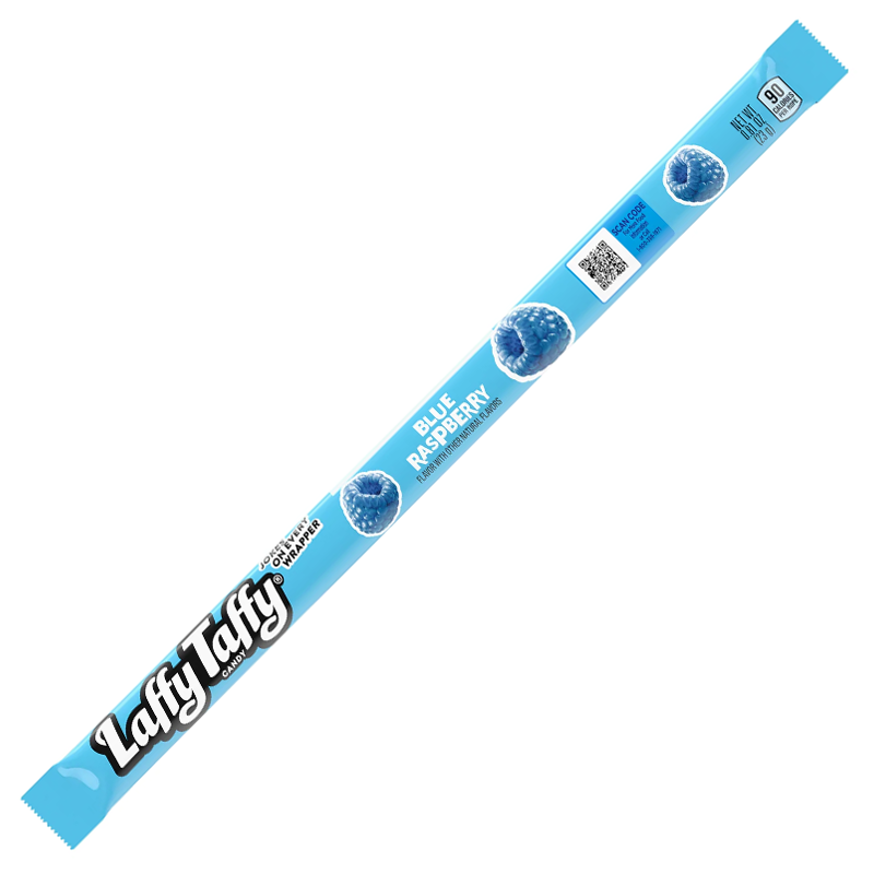 Laffy Taffy Candy Gusto Blue Raspberry