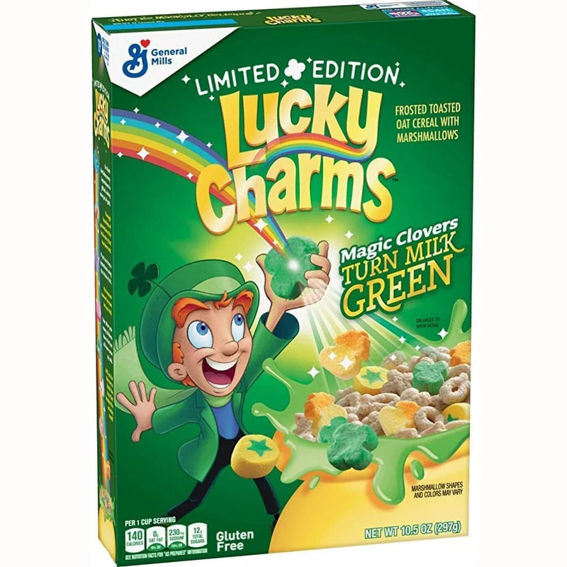 Lucky Charms Magic Clovers Cereali Spring Edition