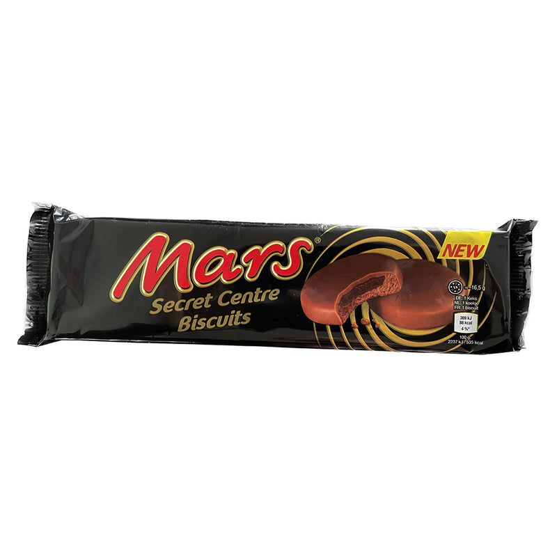 Mars Secret Centre Biscotti Ripieni al Cioccolato e Caramello