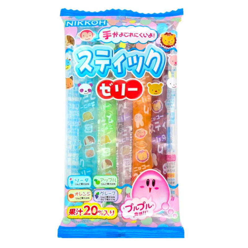 Nikkoh Jelly Straws Gelatine alla Frutta