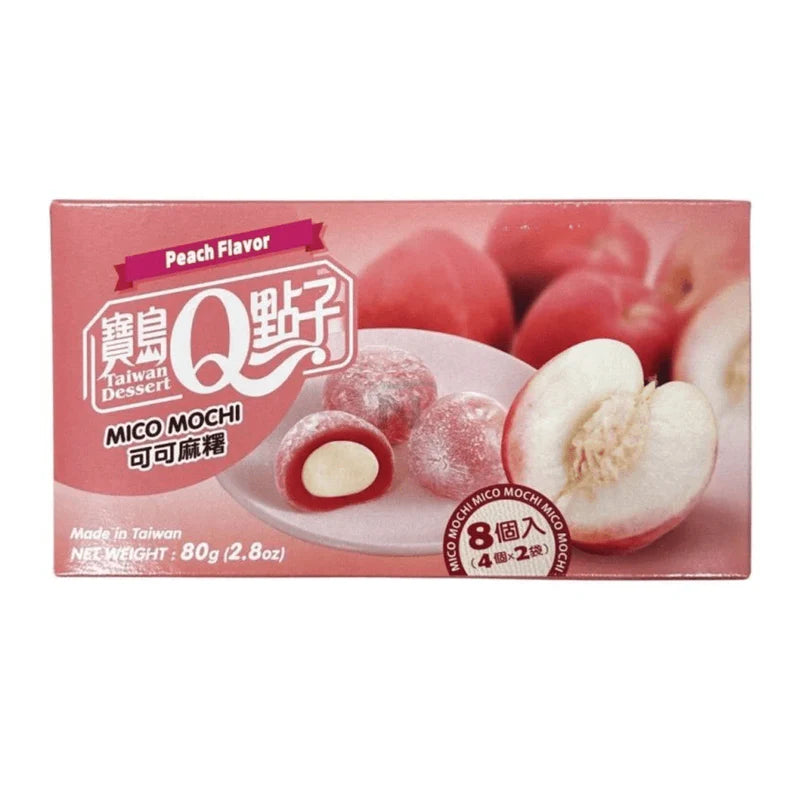 Taiwan Dessert Mochi alla Pesca