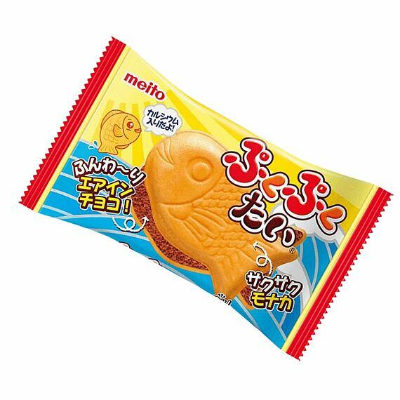 Meito Taiyaki Wafer con Cioccolato Aerato