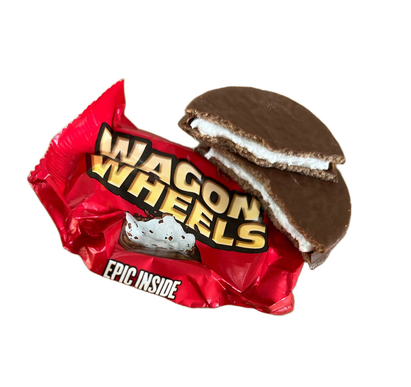 Wagon Wheels Biscotti al Cioccolato con Marshmallow