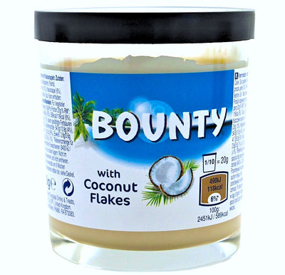 Bounty Crema Spalmabile al Cocco - America & USA, America / Creme spalmabili, Stati Uniti, Tutto il cibo, Tutto il cibo / Creme spalmabili - bounty-crema-spalmabile-al-cocco - EATinerando.net