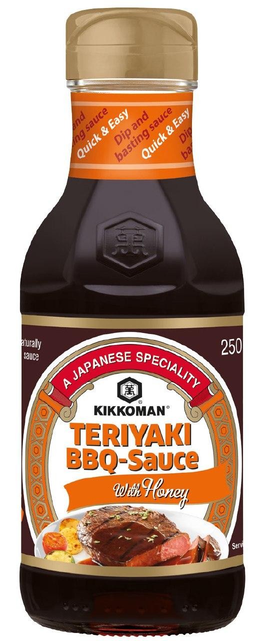 Kikkoman Glassa Teriyaki BBQ con Miele - Giappone, Oriente & Giappone, Oriente / Salse e condimenti, Tutto il cibo, Tutto il cibo / Salse spezie e condimenti - kikkoman-glassa-teriyaki-bbq-con-miele - EATinerando.net