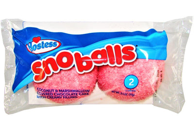 Hostess Snoballs Merendine al Cocco e Marshmallow - America & USA, America / Dolci e biscotti, Stati Uniti, Tutto il cibo, Tutto il cibo / Dolci golosi - hostess-snoballs-merendine-al-cocco-e-marshmallow - EATinerando.net