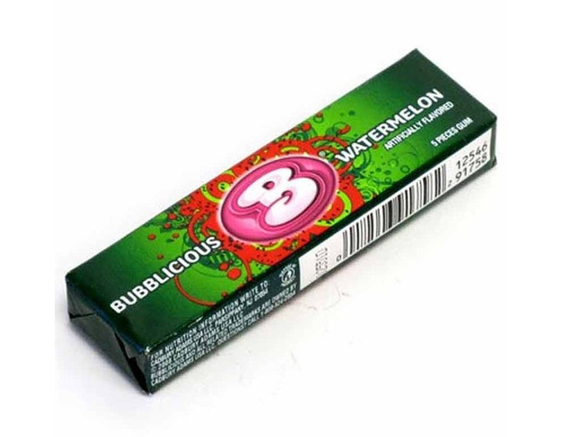 Bubblicious Chewing Gum Gusto Anguria - America & USA, America / Dolci e biscotti, Stati Uniti, Tutto il cibo, Tutto il cibo / Dolci golosi - bubblicious-chewing-gum-gusto-anguria - EATinerando.net