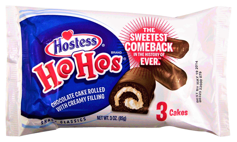 HOSTESS HO HOS MERENDINE CACAO E VANIGLIA - America & USA, America / Dolci e biscotti, Cioccolata, Stati Uniti, Tutto il cibo, Tutto il cibo / Dolci golosi - hostess-ho-hos-merendine-cacao-e-vaniglia - EATinerando.net
