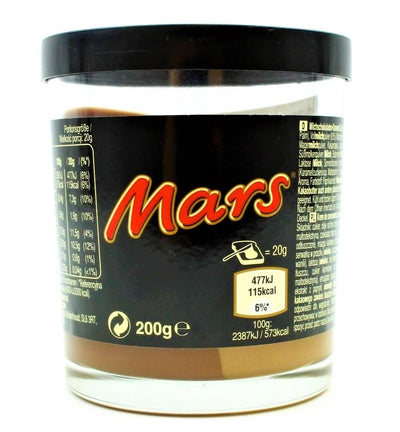 Mars Crema Spalmabile - America & USA, America / Creme spalmabili, Stati Uniti, Tutto il cibo, Tutto il cibo / Creme spalmabili - mars-crema-spalmabile - EATinerando.net