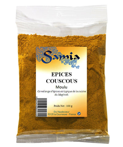 SAMIA MIX DI SPEZIE PER COUS COUS - Europa & Resto del Mondo, Europa & Resto del Mondo / Spezie e condimenti, Francia, Tutto il cibo, Tutto il cibo / Salse spezie e condimenti - samia-mix-di-spezie-per-cous-cous - EATinerando.net