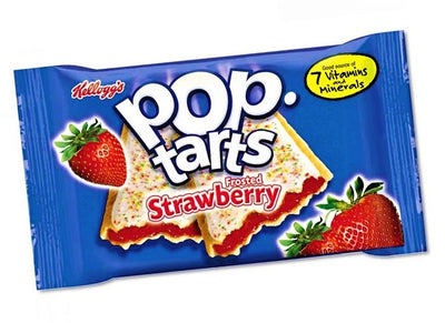 KELLOGG'S POP TARTS ALLA FRAGOLA - America & USA, America / Dolci e biscotti, Stati Uniti, Tutto il cibo, Tutto il cibo / Dolci golosi - kelloggs-pop-tarts-alla-fragola - EATinerando.net