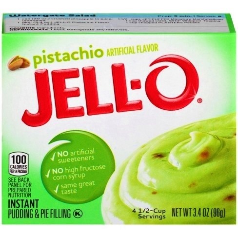 JELL-O PUDDING AL PISTACCHIO - America & USA, America / Dolci e biscotti, Stati Uniti, Tutto il cibo, Tutto il cibo / Preparati per dolci - jell-o-pudding-al-pistacchio - EATinerando.net