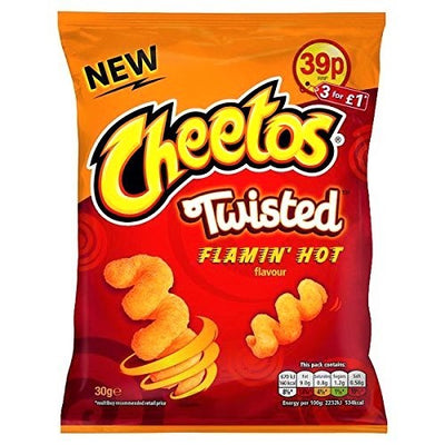 CHEETOS TWISTED FLAMING HOT - America & USA, America / Salati e snack, Stati Uniti, Tutto il cibo, Tutto il cibo / Snack salati - cheetos-twisted-flaming-hot - EATinerando.net