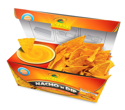 EL SABOR NACHO N’ DIP AL FORMAGGIO - Europa & Resto del Mondo, Europa & Resto del Mondo / Salati e snack, Messico, Tutto il cibo, Tutto il cibo / Snack salati - el-sabor-nacho-n-dip-al-formaggio - EATinerando.net