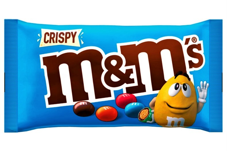 M&M’s Crispy con Riso Soffiato - America & USA, America / Dolci e biscotti, Cioccolata, Stati Uniti, Tutto il cibo, Tutto il cibo / Dolci golosi - m-ms-crispy-con-riso-soffiato - EATinerando.net