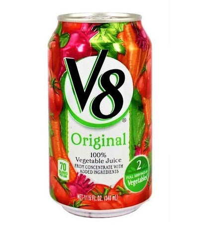 V8 ORIGINAL 100% SUCCO DI VERDURE - America & USA, America / Bibite e alcolici, Stati Uniti, Tutto il cibo, Tutto il cibo / Bibite analcoliche - v8-original-100-succo-di-verdure - EATinerando.net