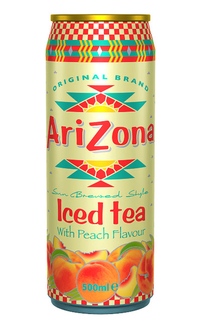 ARIZONA TÈ NERO ALLA PESCA - America & USA, America / Bibite e alcolici, Stati Uniti, Tutto il cibo, Tutto il cibo / Bibite analcoliche - arizona-te-nero-alla-pesca - EATinerando.net