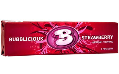 BUBBLICIOUS CHEWING GUM ALLA FRAGOLA - America & USA, America / Dolci e biscotti, Stati Uniti, Tutto il cibo, Tutto il cibo / Dolci golosi - bubblicious-chewing-gum-alla-fragola - EATinerando.net