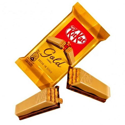 KITKAT GOLD AL CARAMELLO - America & USA, America / Dolci e biscotti, Cioccolata, Stati Uniti, Tutto il cibo, Tutto il cibo / Dolci golosi - kitkat-gold-al-caramello - EATinerando.net