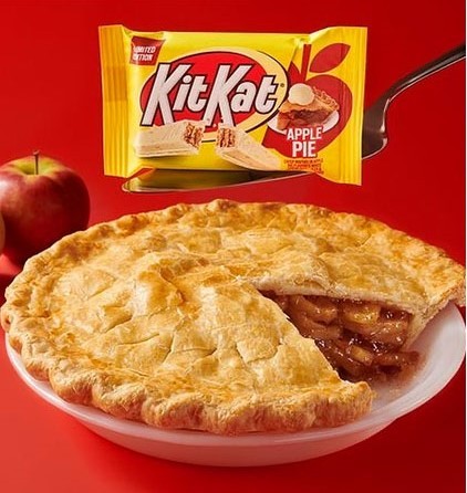 KITKAT APPLE PIE ALLA TORTA DI MELE - America & USA, America / Dolci e biscotti, Cioccolata, Stati Uniti, Tutto il cibo, Tutto il cibo / Dolci golosi - kitkat-apple-pie-alla-torta-di-mele - EATinerando.net