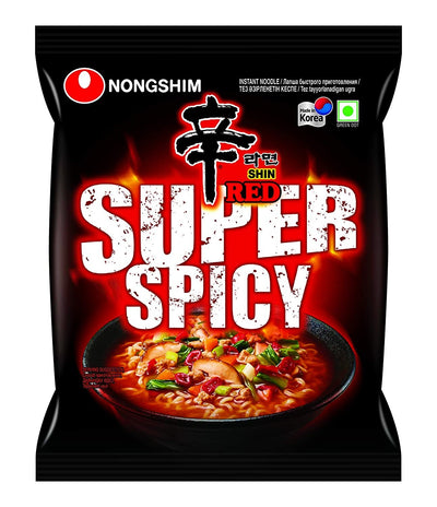 NONGSHIM RAMEN SUPER SPICY RED - Corea, Oriente & Giappone, Oriente / Ramen zuppe e riso, Tutto il cibo, Tutto il cibo / Pasta riso ramen e zuppe - nongshim-ramen-super-spicy-red - EATinerando.net