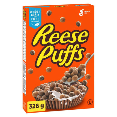 GENERAL MILLS CEREALI REESE'S PUFFS - America & USA, America / Dolci e biscotti, Stati Uniti, Tutto il cibo, Tutto il cibo / Dolci golosi - general-mills-cereali-reeses-puffs - EATinerando.net